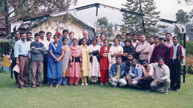 Nilgiri Networks lunch at Savoy Hotel, June 2004