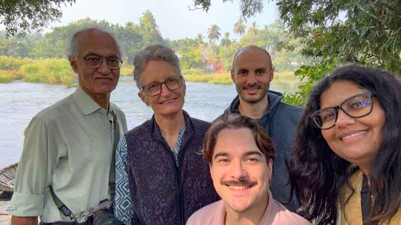 William Vincent at Mayura Riverview, Srirangapatna